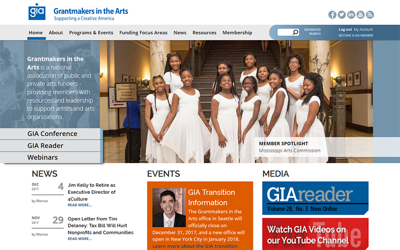 GIA Website Screenshot