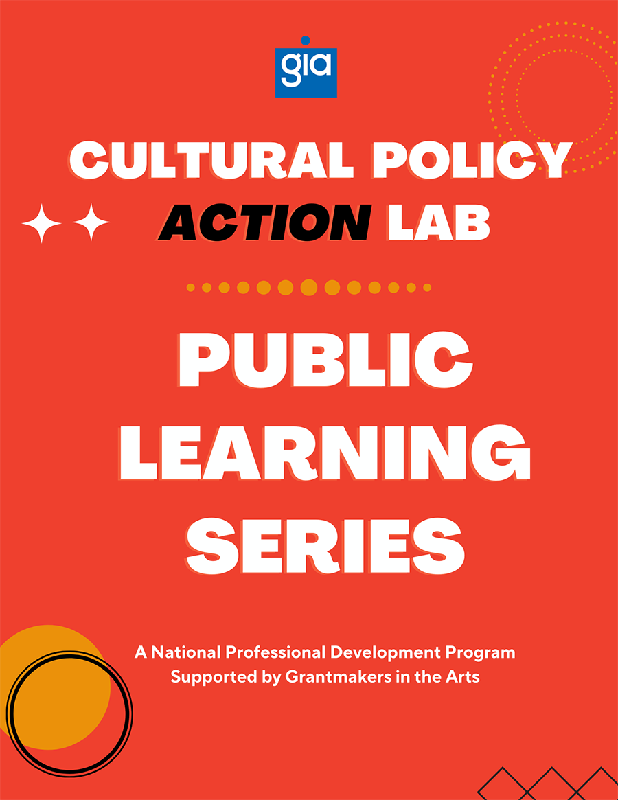 Cultural Policy Action Lab Public Learning Series