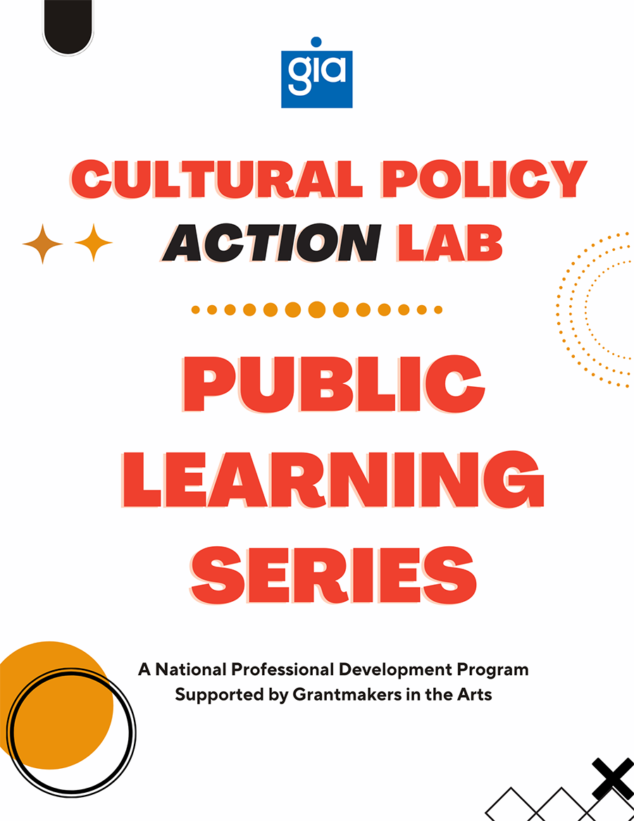 Cultural Policy Action Lab Public Learning Series