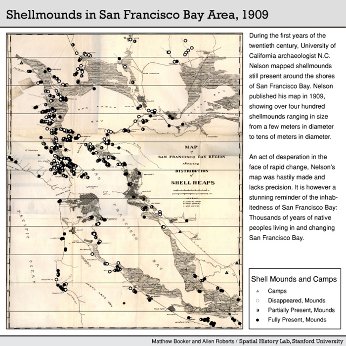 Shellmounds in San Francisco Bay Area, 1909