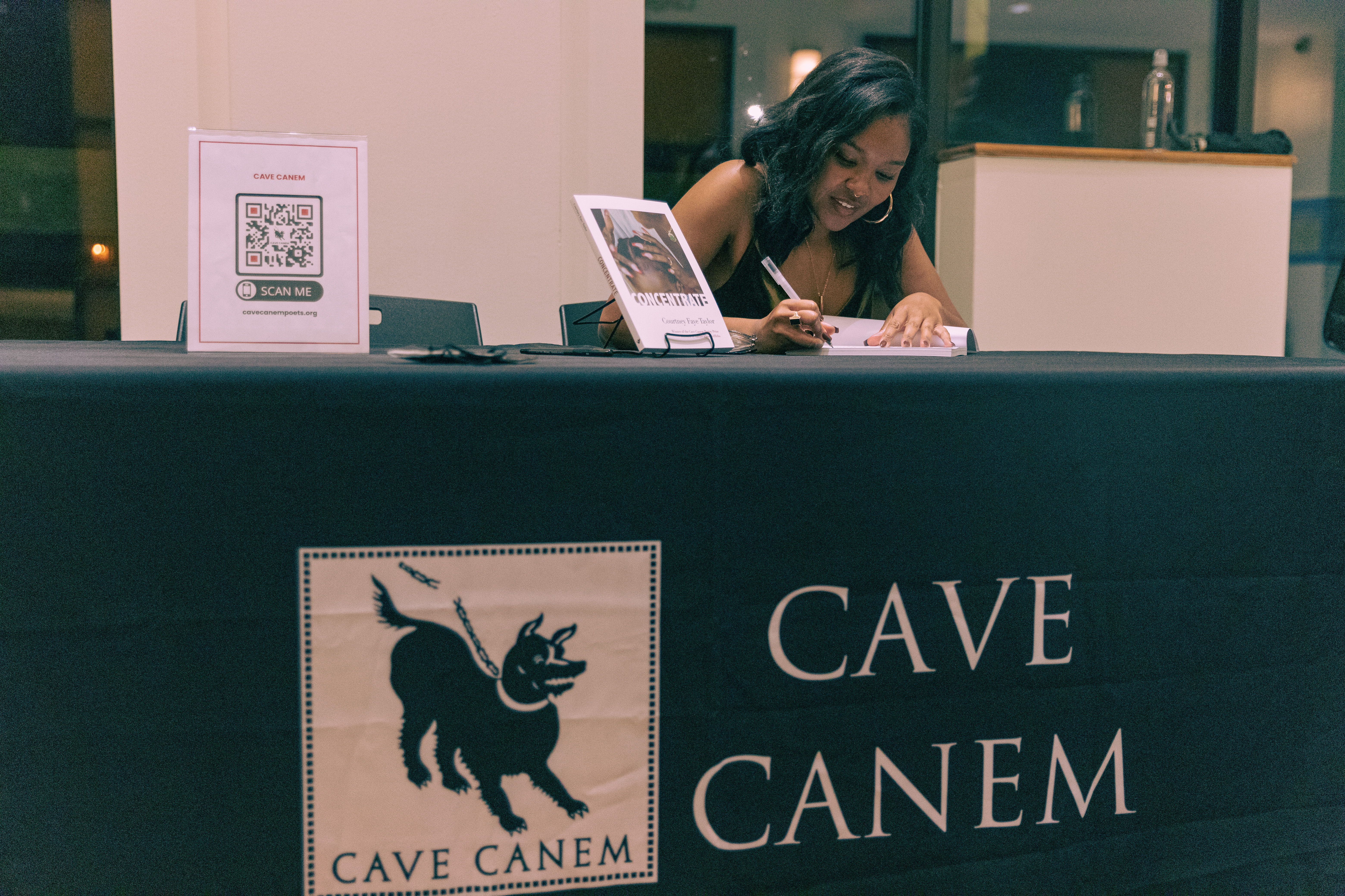 CaveCanem Prize Reading by Courtney Faye Taylor