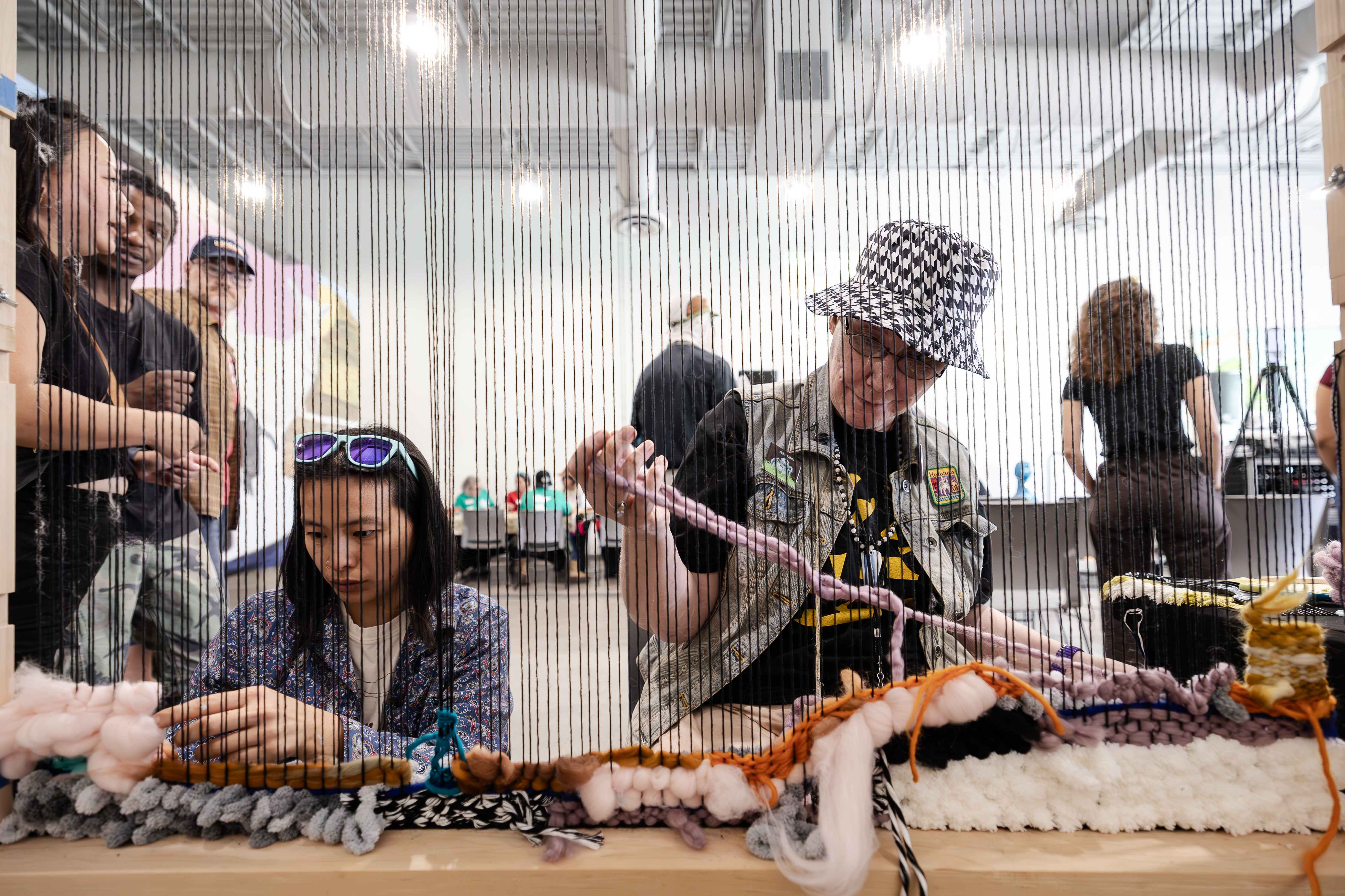 Community Weaving at Springboard for the Arts, Saint Paul, 2025