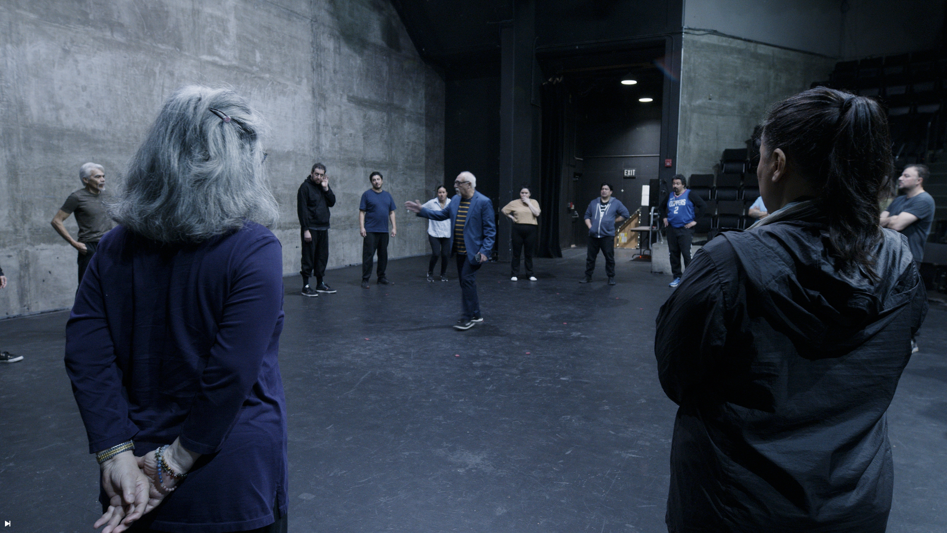 Latino Theater Company members and Succession Group