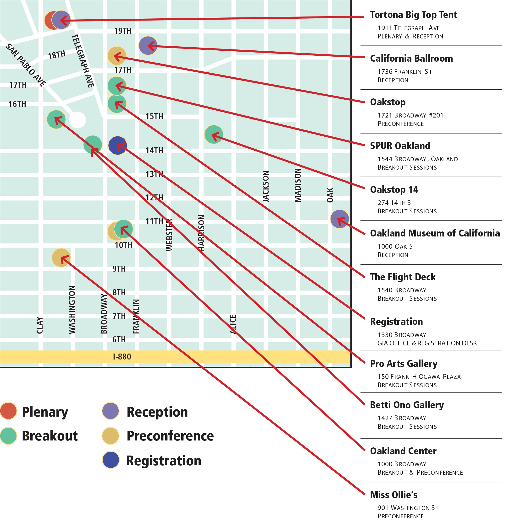 conference locations